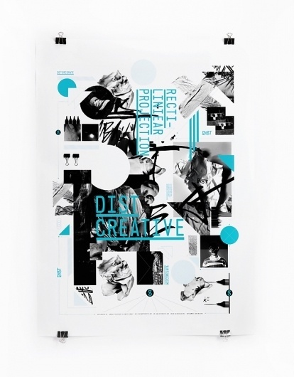 DIST Visual identity on the Behance Network #poster #typography