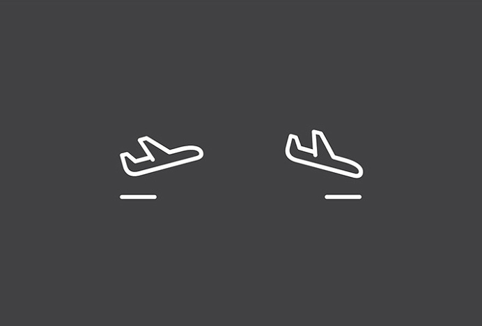 London Luton Airport by Ico Design and Atipo #icons #brand design