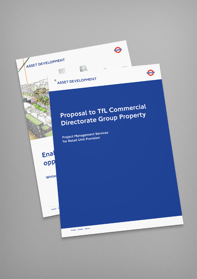 London Underground Asset Development Brand Identity