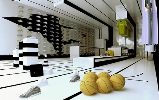 architecture / Loja Desporto Viseu | 2007 www.artspazios.pt #architecture #artspazios #rendering