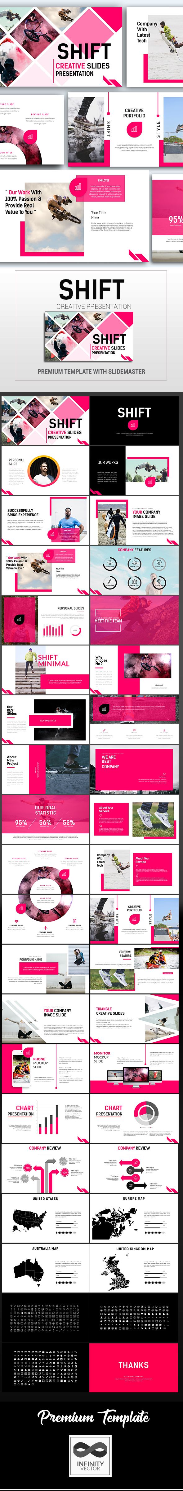Shift Creative Presentation - graphicriver.net Item for Sale