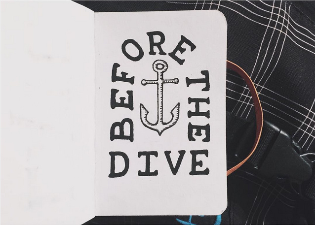 Before the Dive by Alec Phelps
