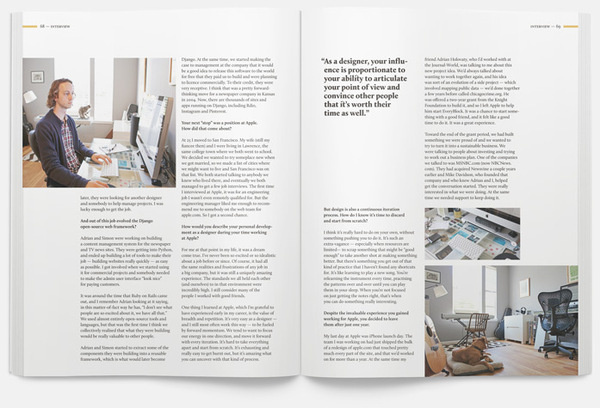 Issue 3 — Offscreen Magazine #layout #design #editorial