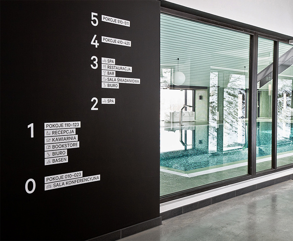 Studio Fuerte » Poziom 511 #signage #way #icons #finding