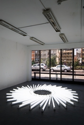 The Sun is Coming Out My Ass : Yochai Matos #sun #white #fluorescent #circle #light