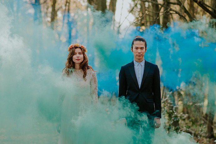 Trendy pre-wedding photography ideas