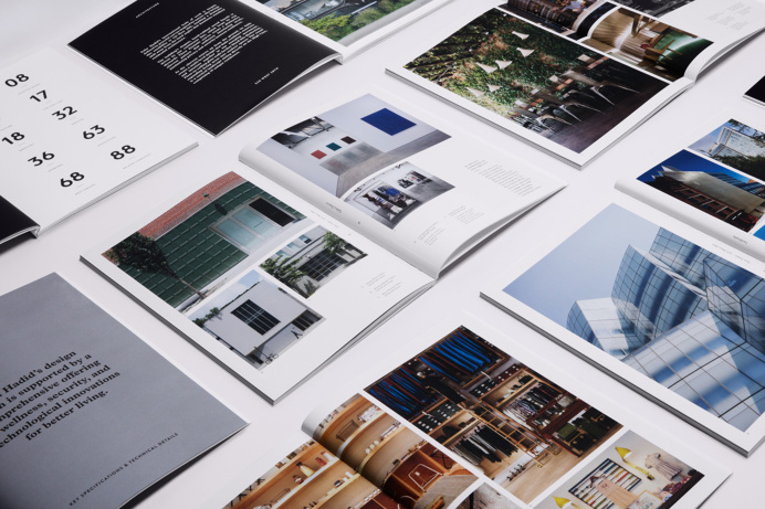Zaha Hadid Book #branding #logo #identity #motherdesign #julestardy #architecture #book #blindemboss #print #spread #layout