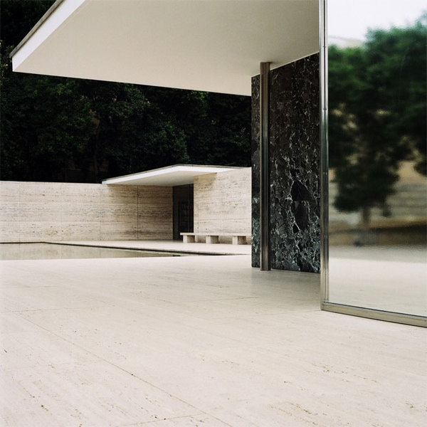 jaymainsfield: Mies van der Rohe  Deutsch Pavillon, Barcelona #mies #architecture #minimal #barcelona
