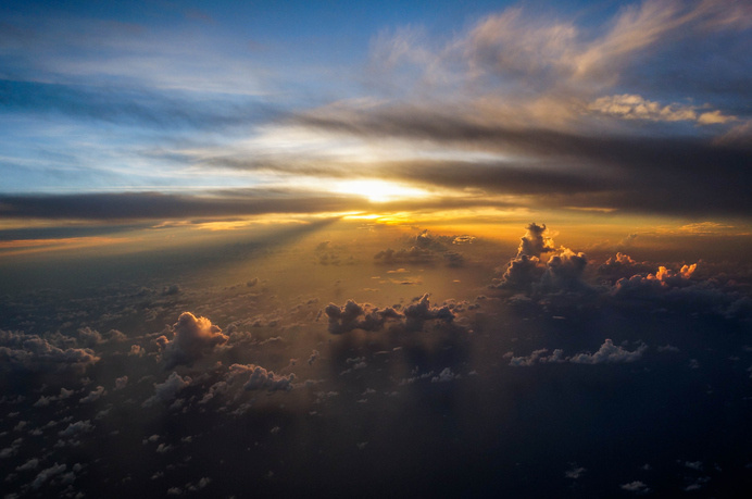 ultimate sunset by adventuristo supremo #inspiration #creative #airplane #flying #photography #beautiful