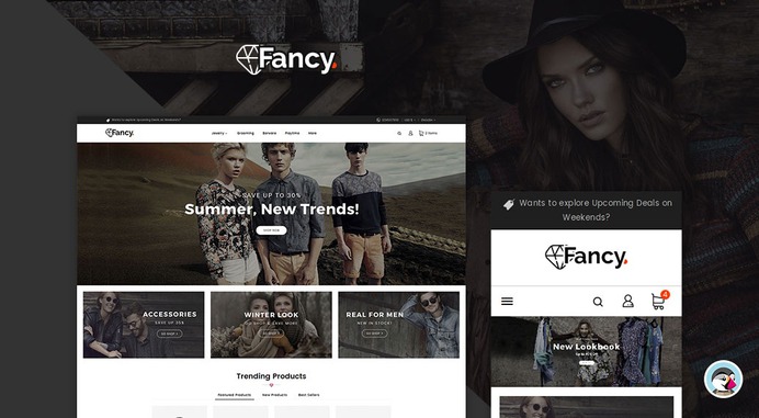 #Fancy #Fashion #Boutique #Apparels - #Prestashop #Responsive #Theme | #TemplateTrip #eCommerce #Website #Design #Template