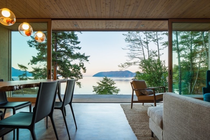 Lone Madrone is a Retreat Home Nestled in a Superb Landscape