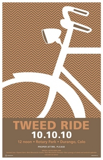 Durango Tweed ride poster | Flickr - Photo Sharing! #creative #ride #cabbage #bike #poster #tweed