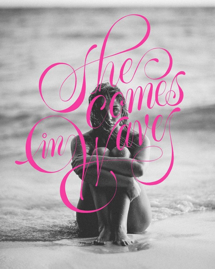 She comes in waves 🌊