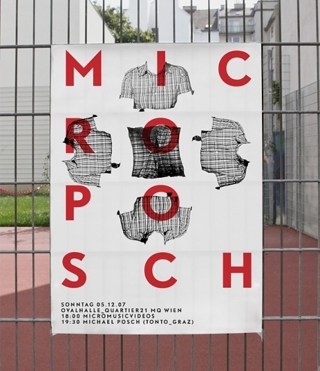 3b4e2f1bce75cd93a5c703994e488858.jpg (JPEG-Grafik, 600 × 695 Pixel) #micro #posch #poster #typography