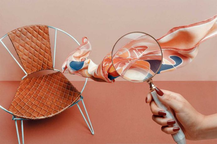 Conceptual and Surreal Handpainted Silk Photography by Mikel Muruzabal