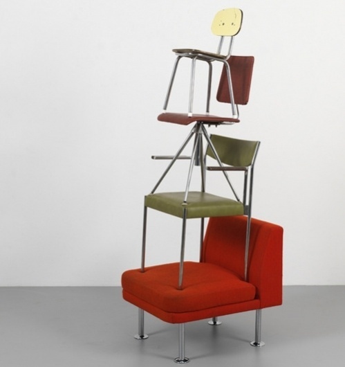 Every reform movement has a lunatic fringe #chair #totem #art #chairs