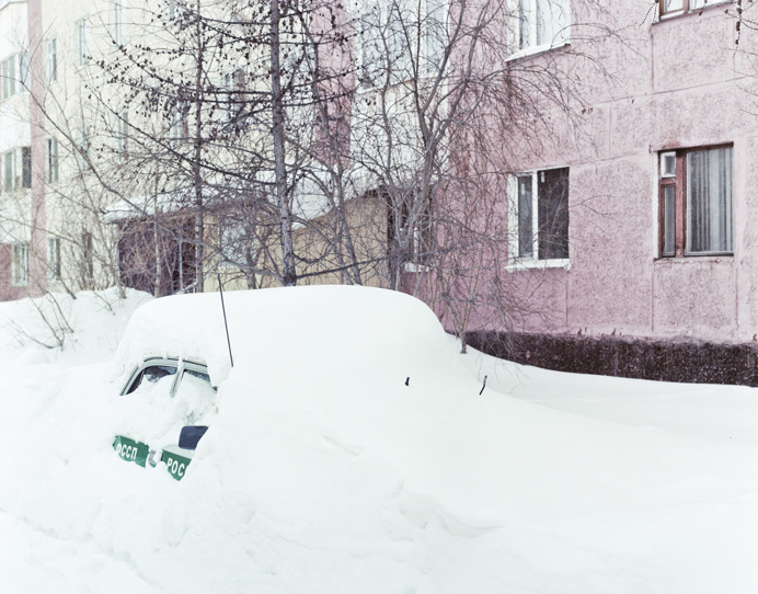 Yanina Shevchenko #photography #landscape #russia #cold #car #snow #urban