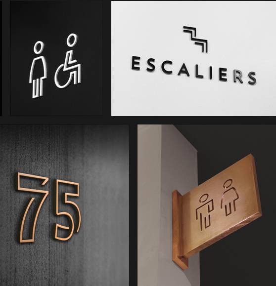 Wayfinding | Signage | Sign | Design | TERRASS' hotel