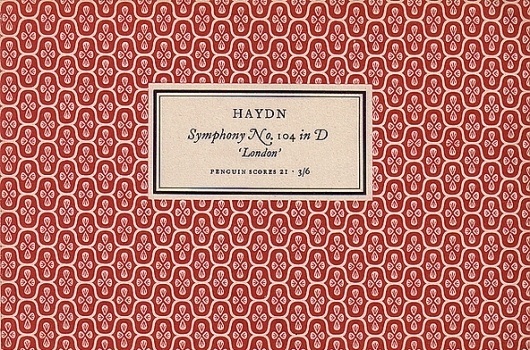 Jan Tschichold for Penguin Scores, 1949 | Type Desk #design #graphic #book #cover #tschichold #jan #music