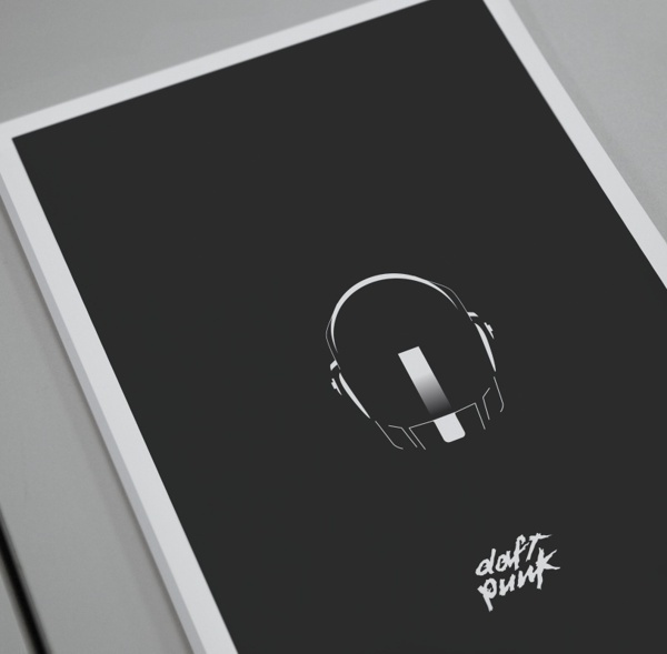 Daft Punk Poster on Behance #music #daft #punk #poster