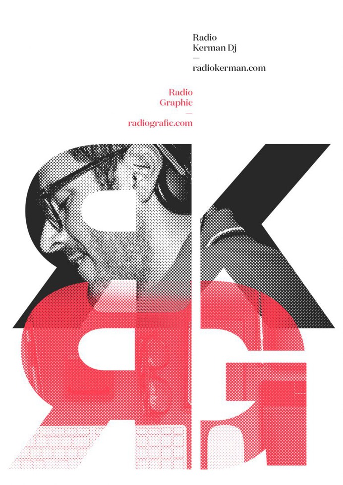 Radio Kerman DJ poster design