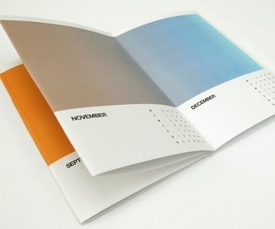 mstetson design: GLORIOUS #calendar #design #color #gradient #cool
