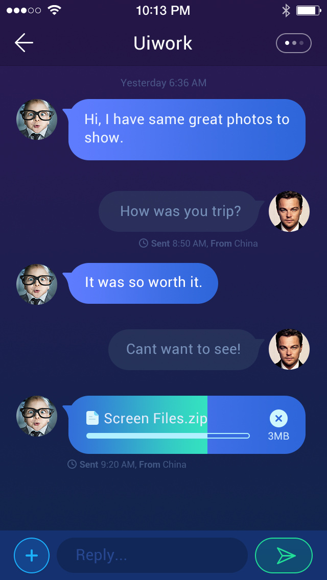Message by uiwork