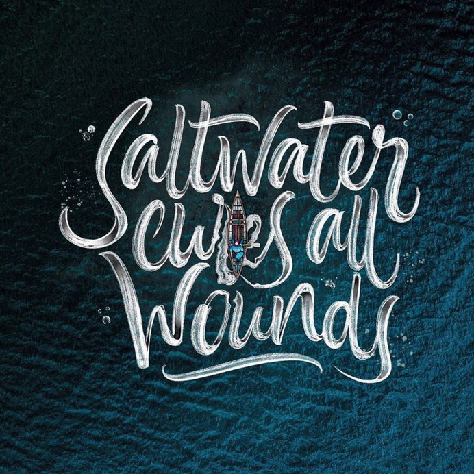 Saltwater cures all wounds! ☀️🌊💨 ​