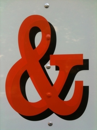 we love typography. a place to bookmark and savour quality type-related images and quotes #lettering #white #red #sign #black #ampersand #signage #hand #typography