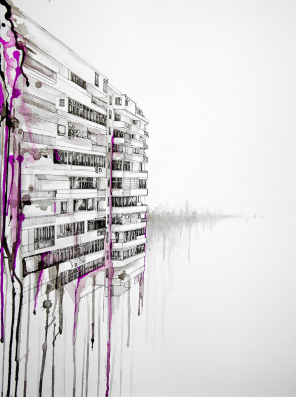 CJWHO ™ (Watercolors by Marc Allante Hong Kong born...) #marc #allante #design #illustration #art #watercolor