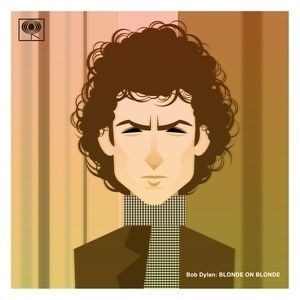 Stanley Chow Illustration Print Shop — Bob Dylan: Blonde on Blonde #music #illustration
