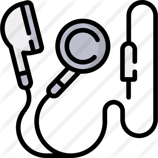 See more icon inspiration related to electronincs, music and multimedia, headphones, electronics, audio, earphones, sound and technology on Flaticon.