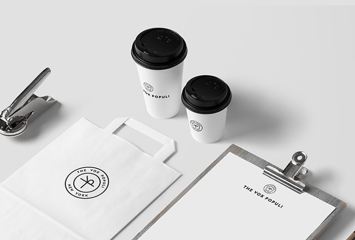 The Vox Populi by Sam Curtis #stationery #branding