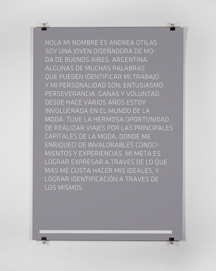 Andrea Otilas™ on the Behance Network #branding #design #minimalism #brand #identity #logo #typography