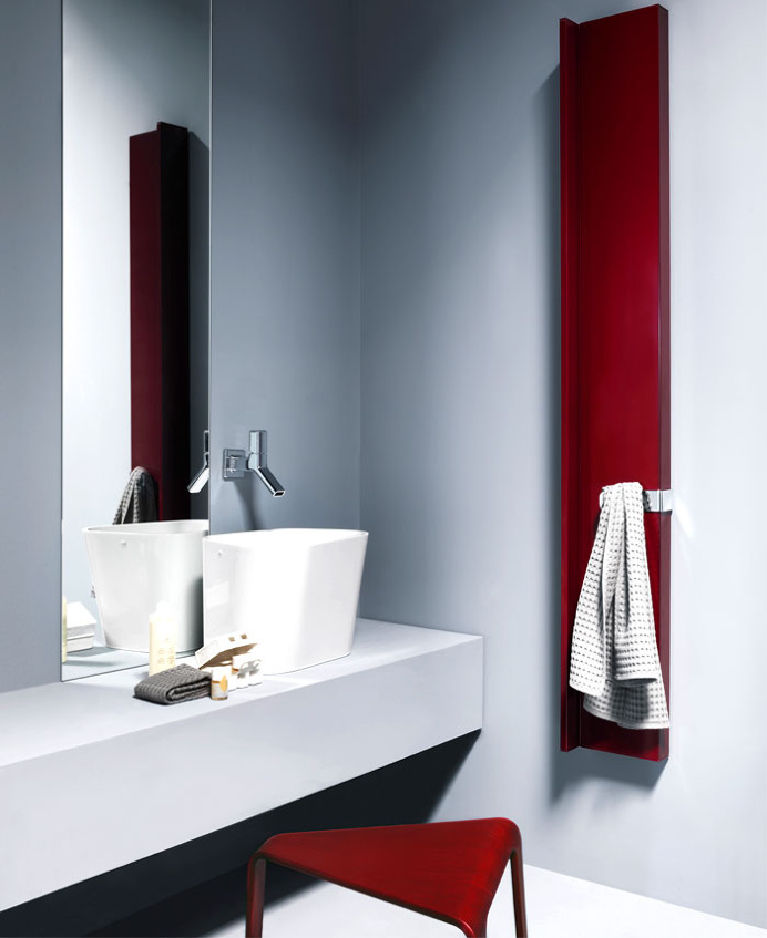 Designer Heating Units by Tubes Radiatori - #bath, #interior, #decor, #design, #productdesign, #industrialdesign, #objects