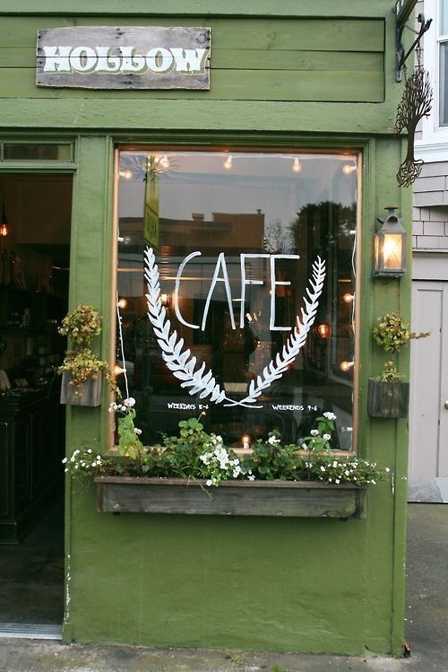 Hollow Cafe - Author Unknown #coffee #cafe #typography