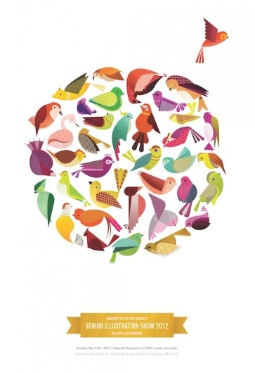 Siobhán Gallagher #birds #illustration #design #poster