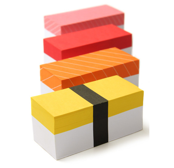 Sushi Memo Pads #sushi #it #useful #post