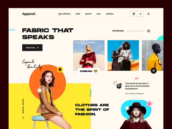 Fashion Landing Page