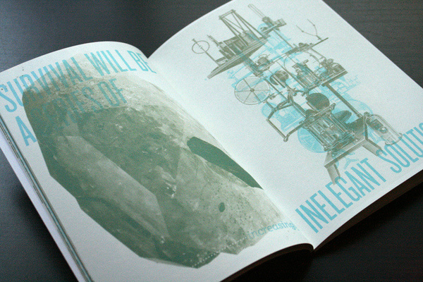 Ferocious Quarterly No. 3 #blue #black