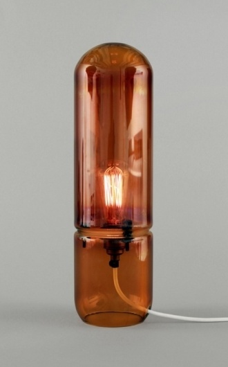 Sara Lindholm - percentblog: (via The Fossil Lamp by Neil... #lamp #conley #neil #design #fossil