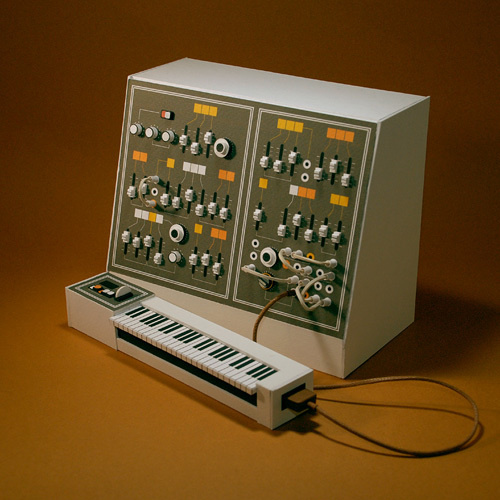 Galleries Product Design Miniatures Objects Fubiz™ #miniatures #synth #craft #art #paper