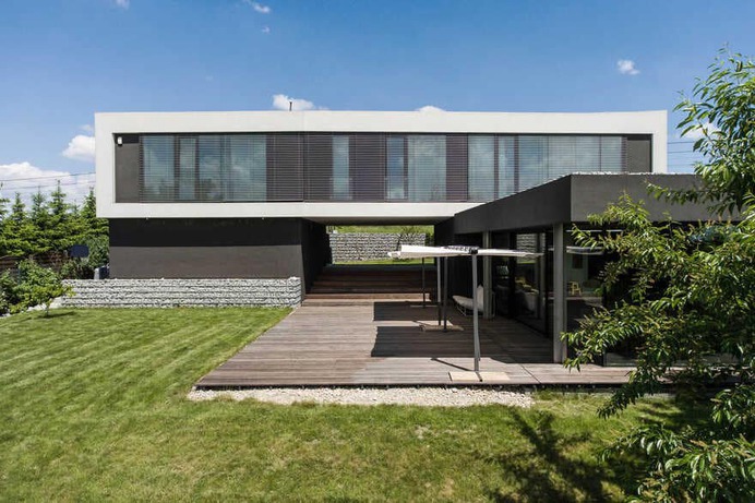 House on a Suburban Plot with a Wonderful View