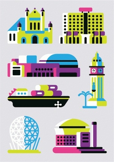 Always With Honor #illustration #graphic #buildings #mtv #always with honor