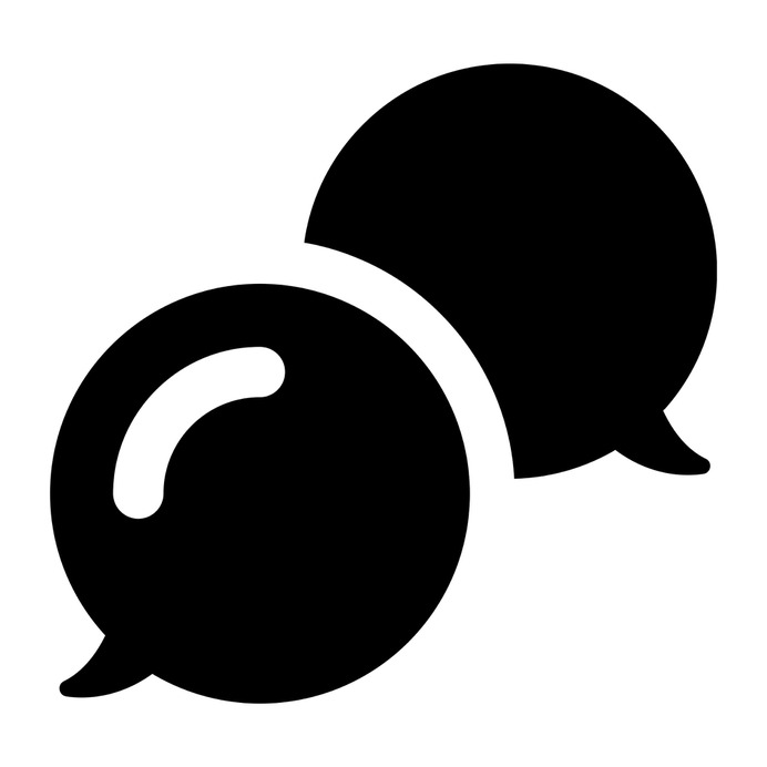 See more icon inspiration related to chat, conversation, communication, speech bubbles and multimedia on Flaticon.