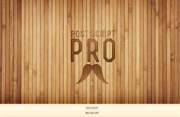 Post Script Pro | iOS Interface Design #apple #ux #application #interface #app #ios