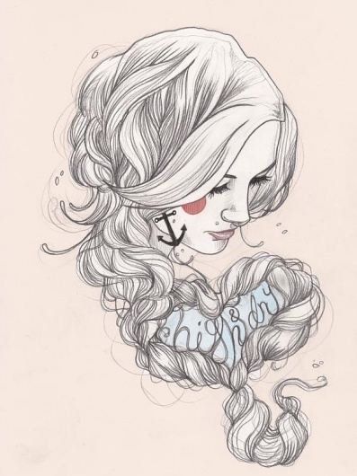 Tattoo illustrations by Liz Clements | Cuded #clements #tattoo #liz #illustrations