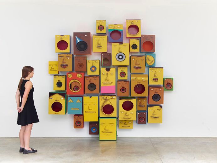 Previews: Osgemeos – “Déjà Vu” @ Lehmann Maupin (Hong Kong) « Arrested Motion #osgemeos #art #boxes