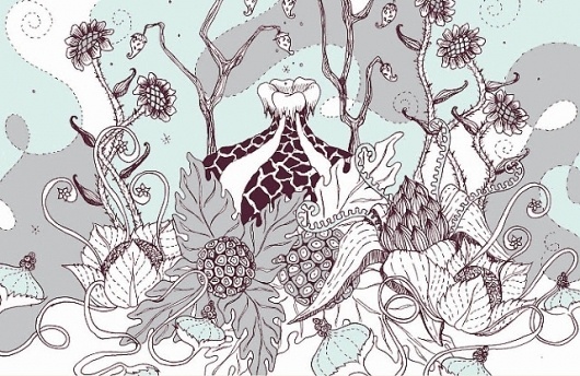 Good design makes me happy: Christina Hart #natural #pattern #floral