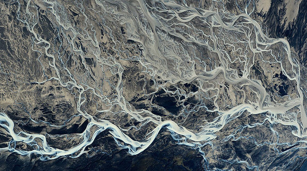 Andre → Iceland. River. → Dance #water #texture #landscape #photography #erosion #iceland #river